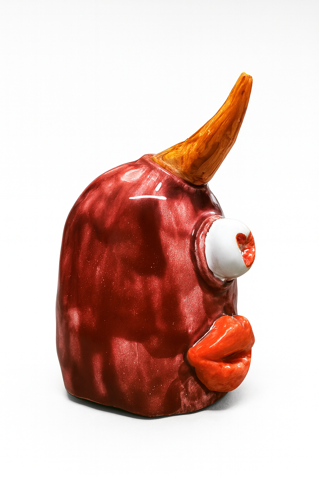 Scultura Ceramica - Mostri Divertenti - Polifema Innamorata