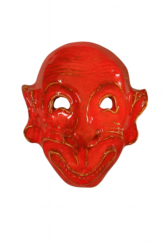 Scultura Ceramica - Sicilia Greca - Maschera del Teatro