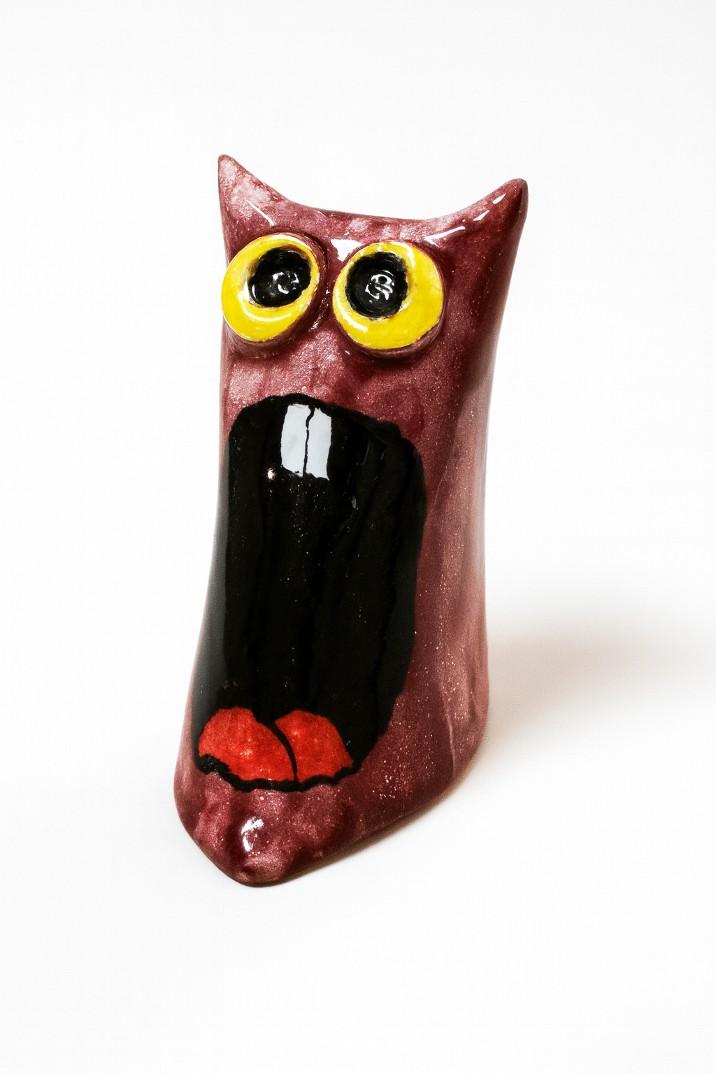 Scultura Ceramica - Mostri Divertenti - Il Grido