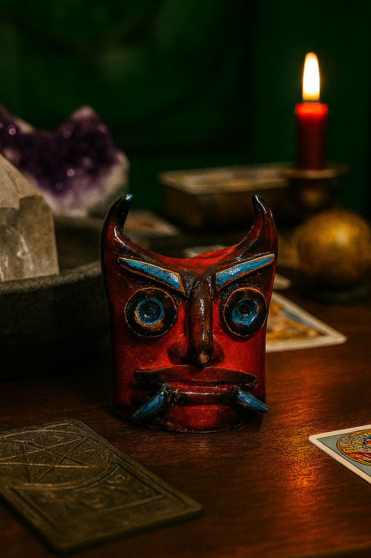 Scultura Ceramica - Mostri Divertenti - El Diablito