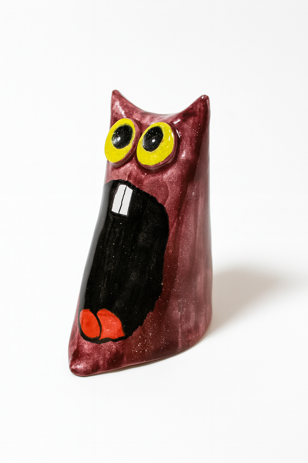 Scultura Ceramica - Mostri Divertenti - Il Grido