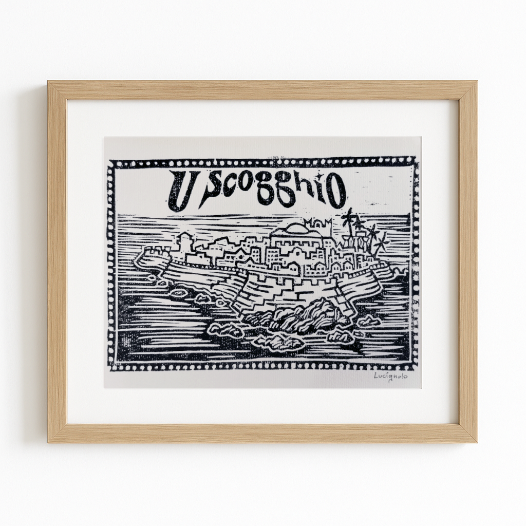 Illustrazione Linoleum - U' Scogghio