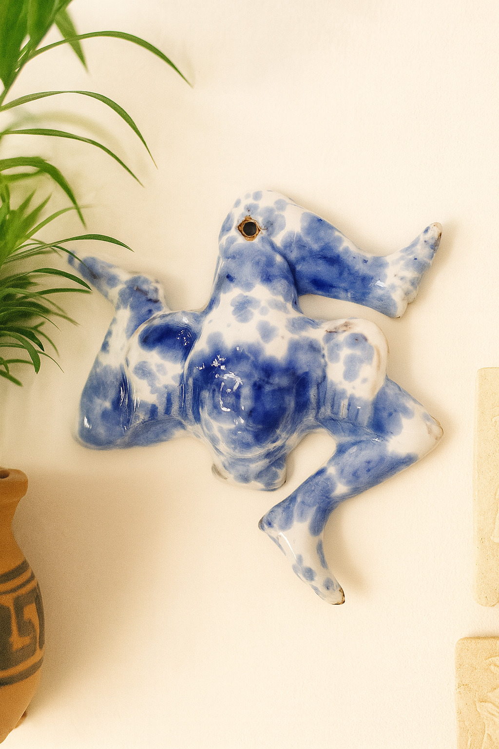 Trinacria Piccola - Ceramica Artigianale - Ispirazione Siciliana