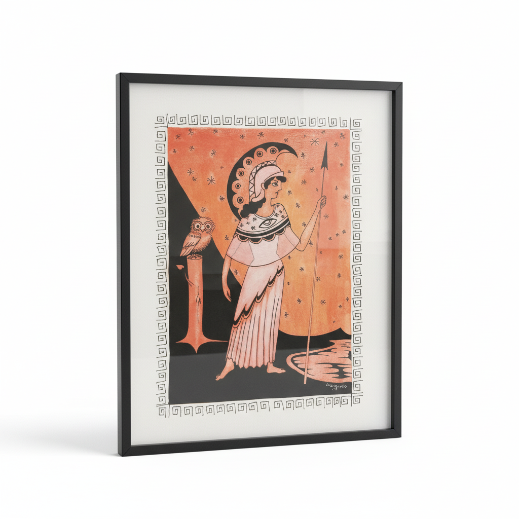 Atena - sfondo bianco