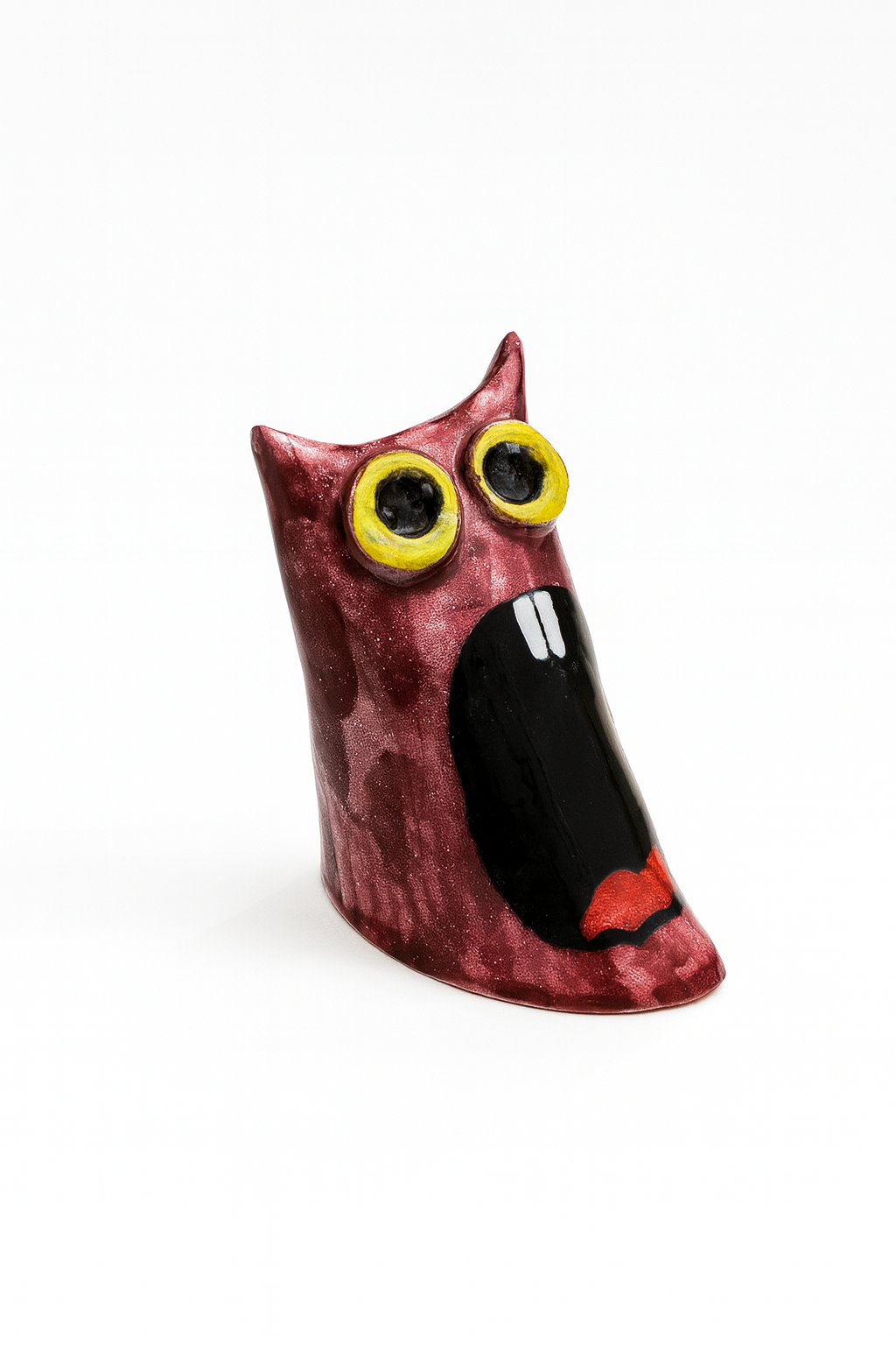 Scultura Ceramica - Mostri Divertenti - Il Grido