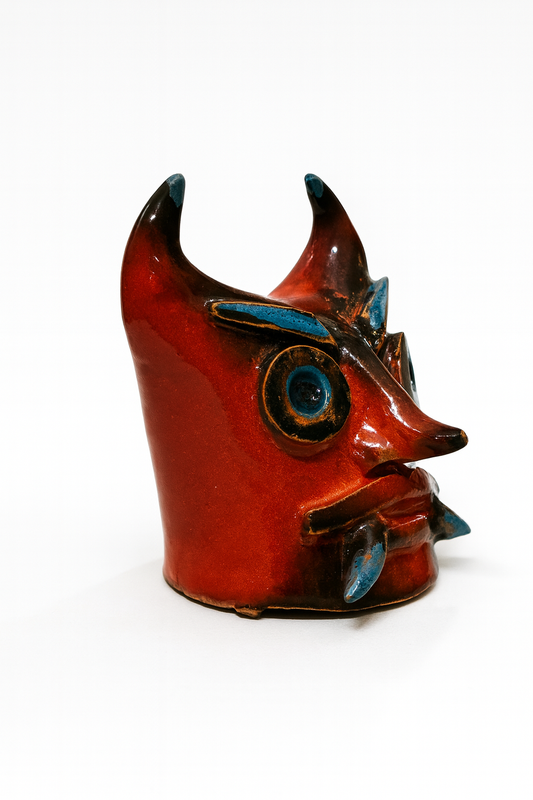 Scultura Ceramica - Mostri Divertenti - El Diablito