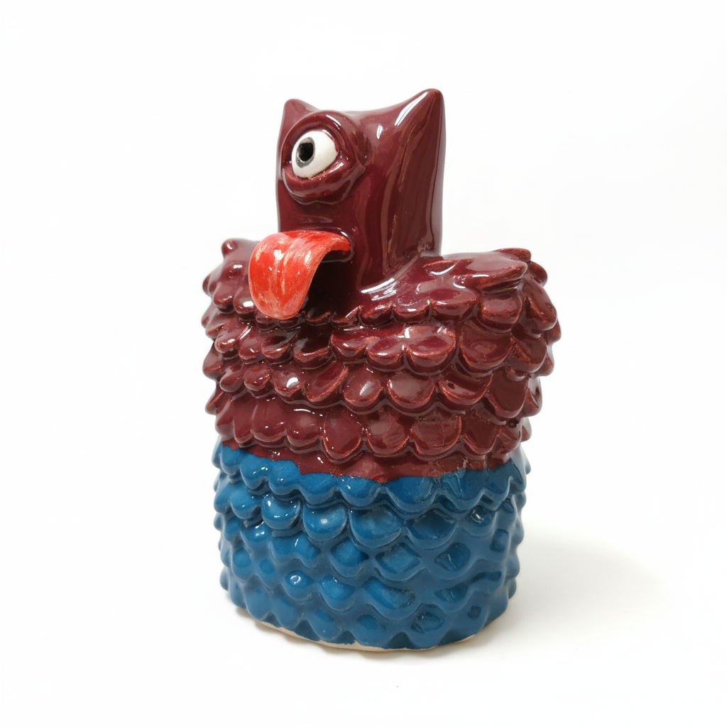 Polifemo Pigna-ta - Scultura in Ceramica - I Mostri nella mia testa