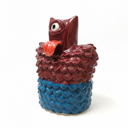Polifemo Pigna-ta - Scultura in Ceramica - I Mostri nella mia testa