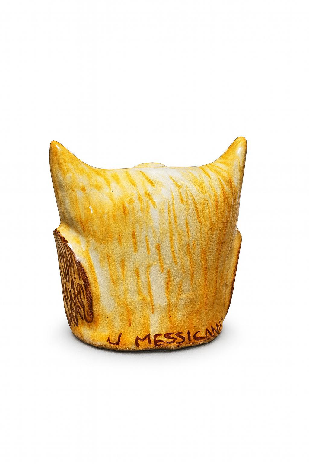 Scultura Ceramica - Mostri Divertenti - Gufo Mistico