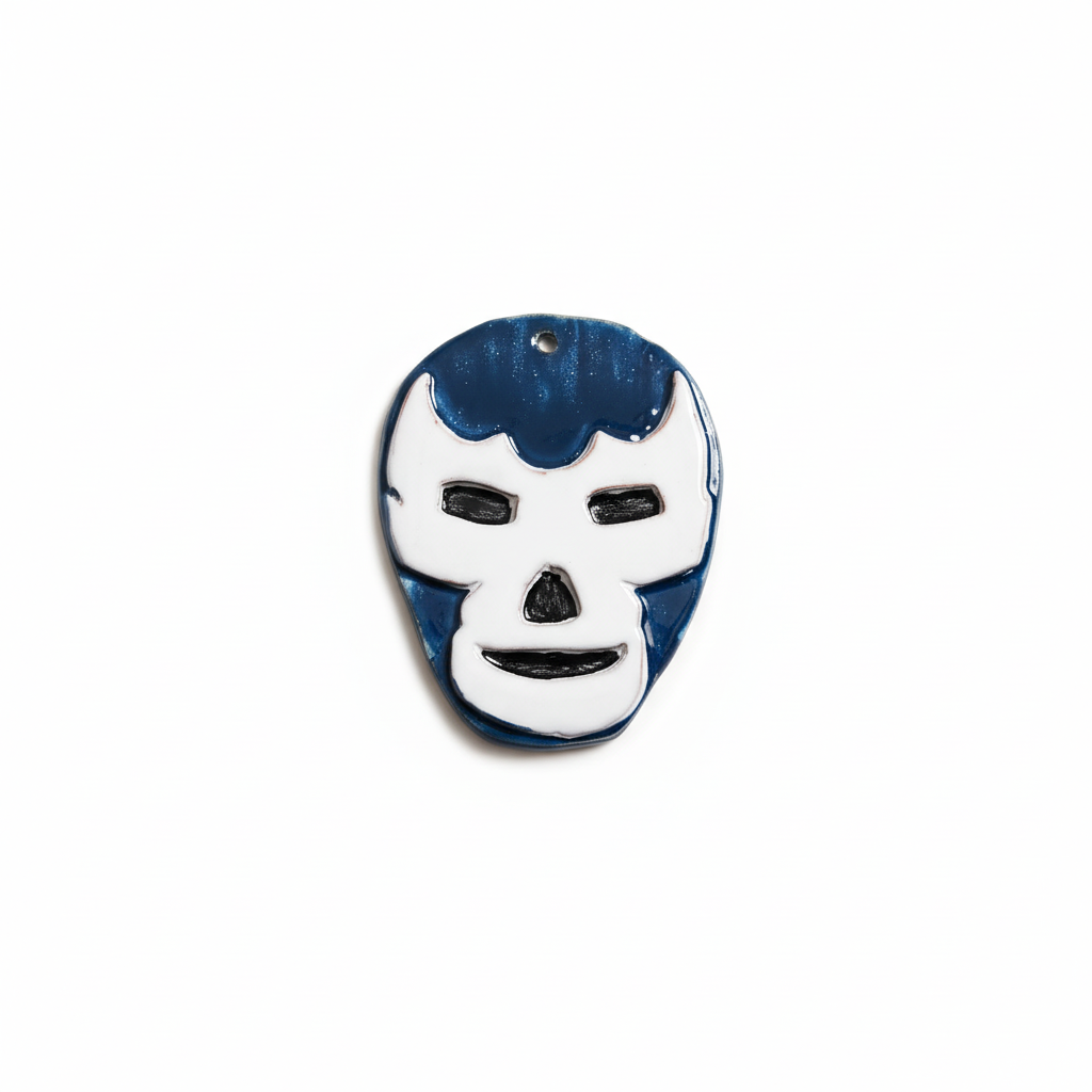 Maschera blu