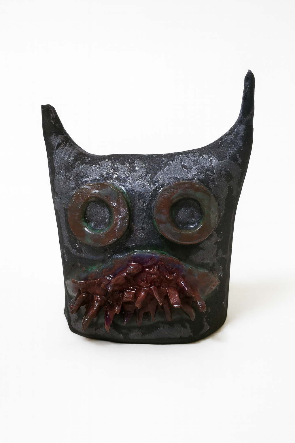 Scultura Ceramica - Mostri Divertenti - Monster Mouth