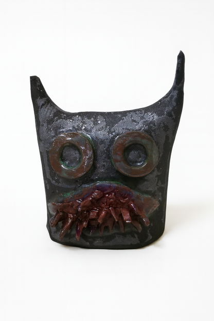 Scultura Ceramica - Mostri Divertenti - Monster Mouth
