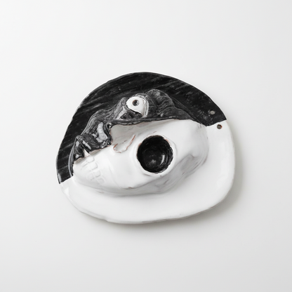 Dualità Vita e Morte - Scultura in Ceramica - Ispirazione Messicana