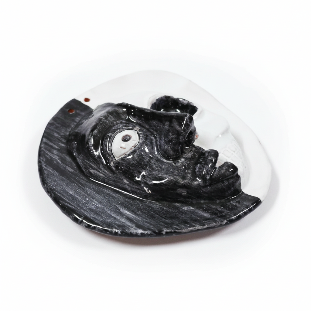 Dualità Vita e Morte - Scultura in Ceramica - Ispirazione Messicana