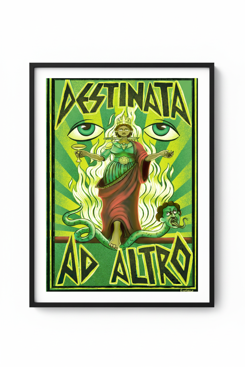 Poster Destinata ad Altro vista frontale