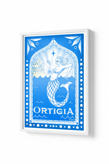 Poster Ortigia vista frontale