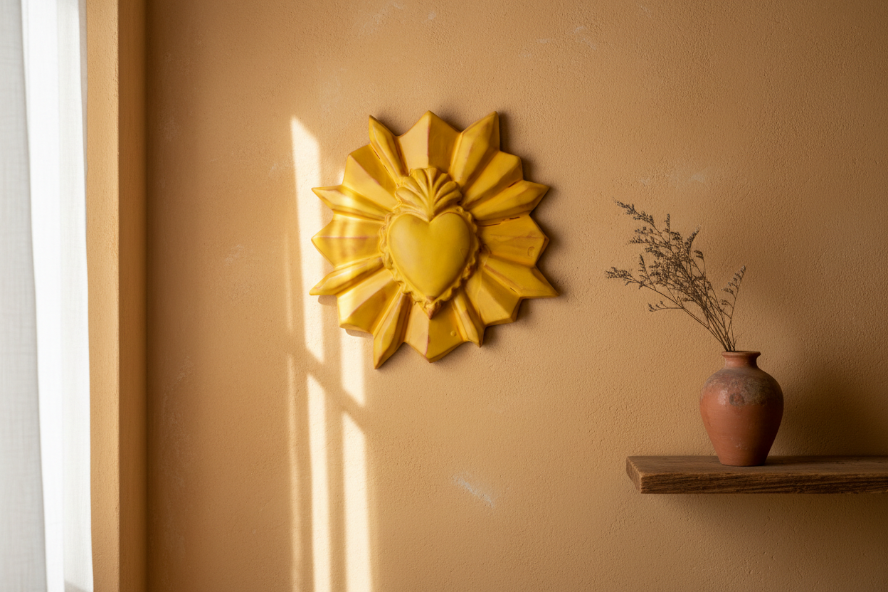 Sacro cuore giallo - lifestyle