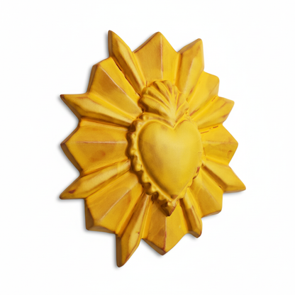 Sacro cuore giallo - tre quarti