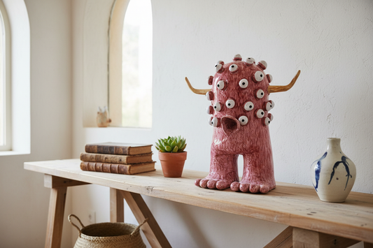 Scultura ceramica lifestyle mediterraneo