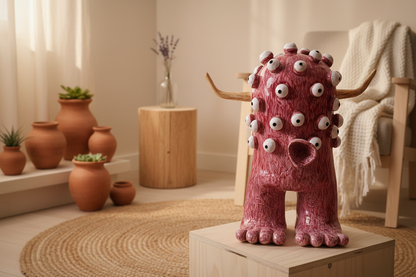 Scultura ceramica lifestyle minimalista