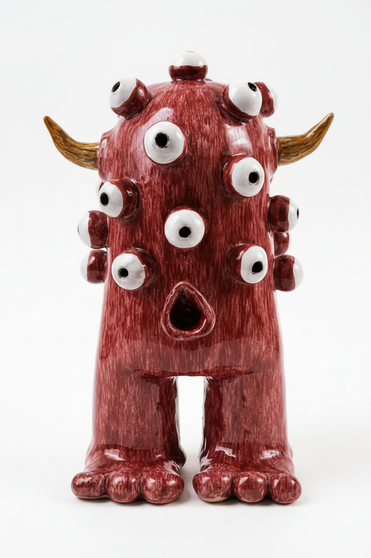 Scultura ceramica - Vista frontale