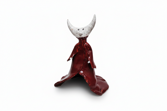 L'Alchimista - Scultura in Ceramica - I Mostri nella mia testa
