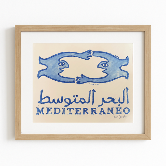Illustrazione Linoleum - Mediterraneo