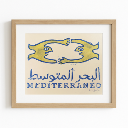 Illustrazione Linoleum - Mediterraneo