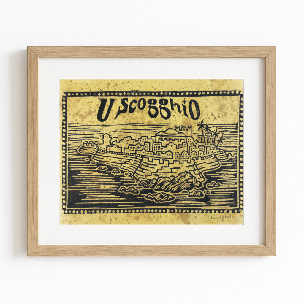 Illustrazione Linoleum - U' Scogghio
