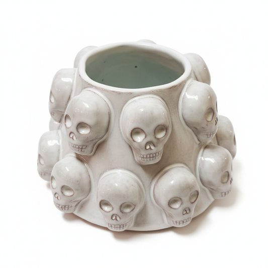 Vaso teschi - dall'alto