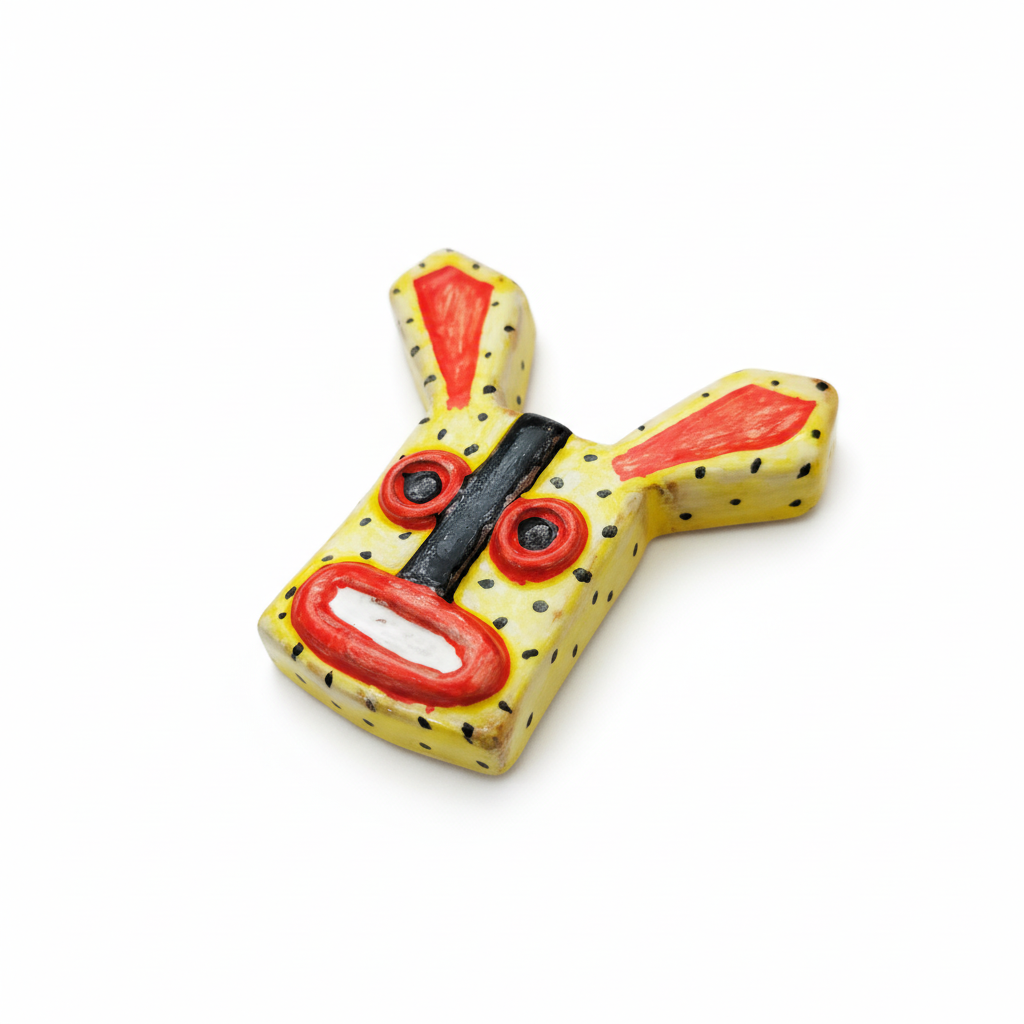 Magnete Tecuani - Ceramica Artigianale - Ispirazione Messicana