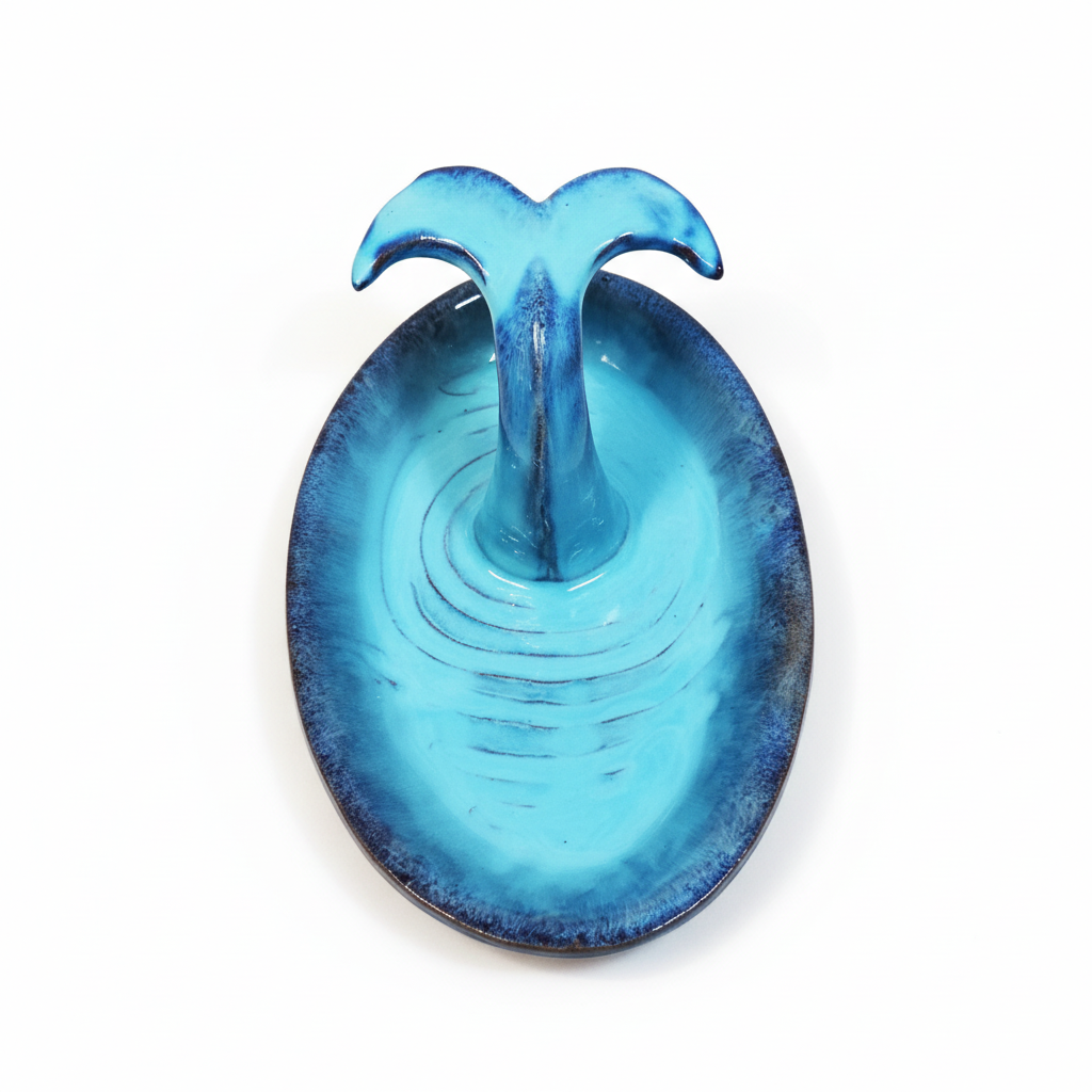 Piatti Coda di Balena - Ceramica Artigianale - Ispirazione Siciliana