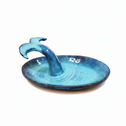 Piatti Coda di Balena - Ceramica Artigianale - Ispirazione Siciliana